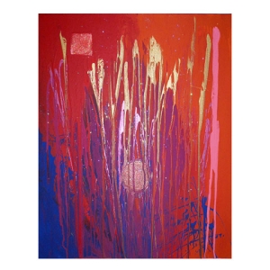 orgasmic power acrylic & mixed media on canvas 80 x 100 cm £1,200 sold